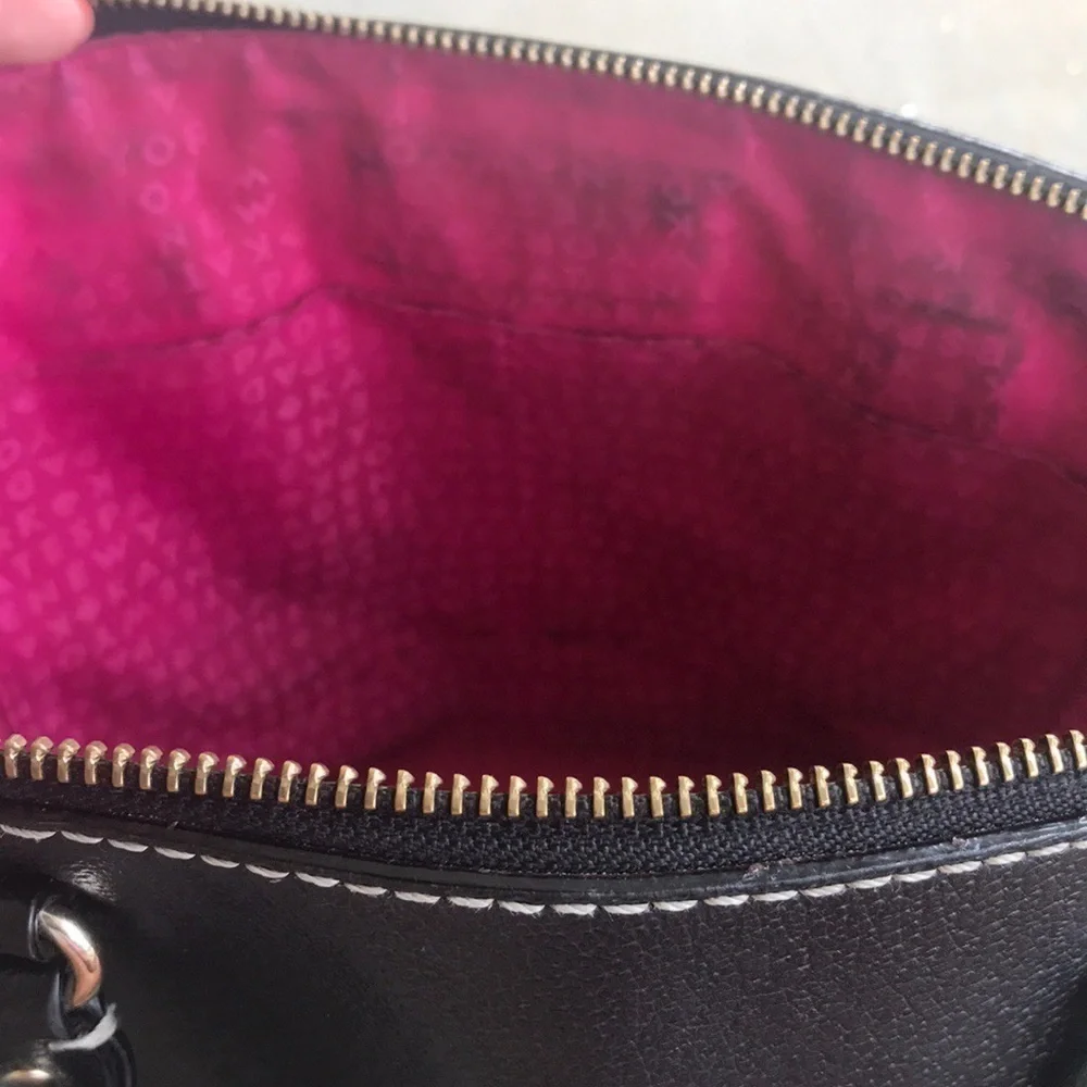 Kate Spade Black Dome Crossbody Hand Bag Purse